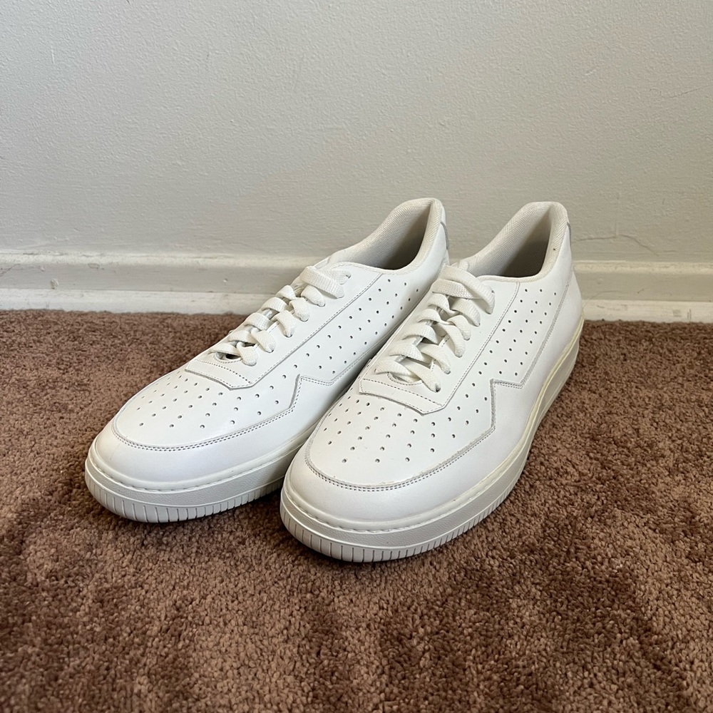 CAMO White Leather Sneaker Made in Italy Size UK 43 Nike Air Force 1 AF1 Dunk